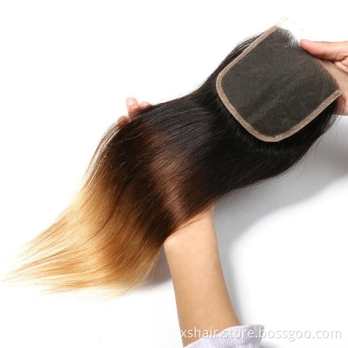 Body wave honey blonde human hair bundles 1B 4 27 ombre human hair bundles